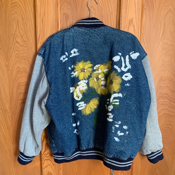 Vintage Levi's Bomber Jean Jacket - Picture 2 of 4